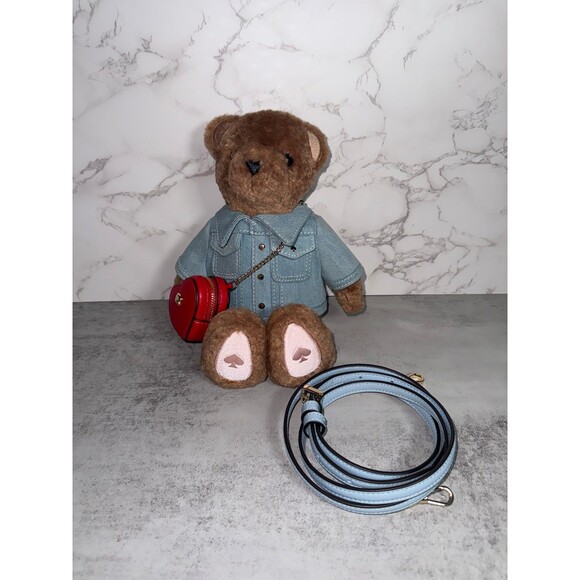 NWT KATE SPADE 3D Teddy Bear Crossbody KK173 - Picture 1 of 11